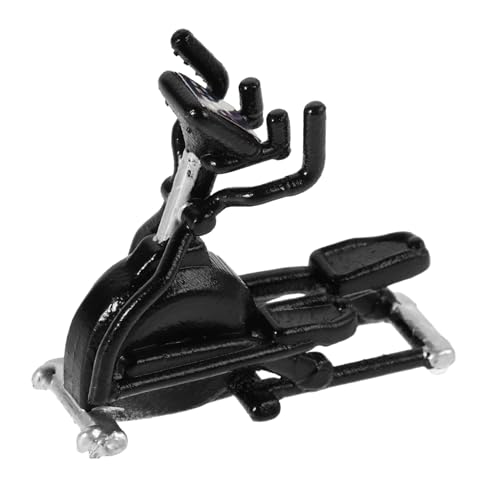Totority Miniaturisierte Fitnessgeräte für Puppenhäuser Realistische Ellipsentrainer Deko Zubehör für DIY Projekte und Miniaturlandschaften zur Verschönerung von Räumen Totority Miniaturisierte Fitnessgeräte für Puppenhäuser Realistische Ellipsentrainer Deko Zubehör für DIY Projekte und Miniaturlandschaften zur Verschönerung von Räumen von Totority