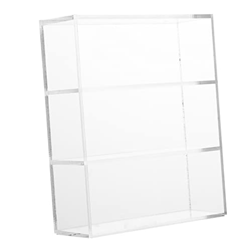 Totority Miniaturkabinett Möbel aus Acryl Transparentes Dessert Display für Puppenhaus Dekoratives Ornament für Zuhause Zubehör für Mini House Accessoires und Kreative Spiele Totority Miniaturkabinett Möbel aus Acryl Transparentes Dessert Display für Puppenhaus Dekoratives Ornament für Zuhause Zubehör für Mini House Accessoires und Kreative Spiele von Totority