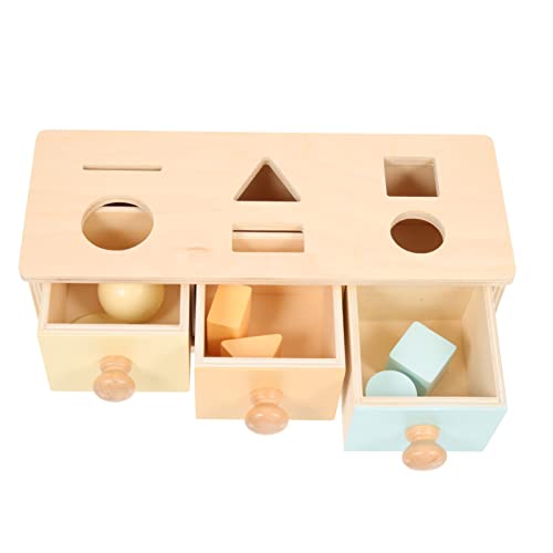 Totority Montessori Objektbox aus Holz für Kleinkinder Kognitives Motorischen Fähigkeiten Vielseitig Einsetzbar für Lernaktivitäten und Spielspaß Robust und Langlebig Totority Montessori Objektbox aus Holz für Kleinkinder Kognitives Motorischen Fähigkeiten Vielseitig Einsetzbar für Lernaktivitäten und Spielspaß Robust und Langlebig von Totority