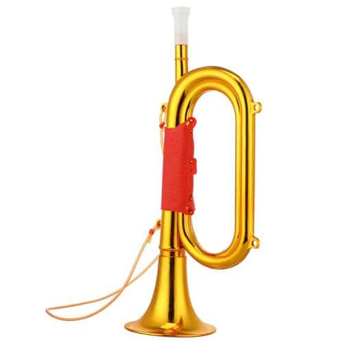 Totority Musikinstrument aus Kunststoff Goldene Trompete für Rollenspiele Lernspielzeug Party Essential Einfach zu Bedienen für Aufführungen Totority Musikinstrument aus Kunststoff Goldene Trompete für Rollenspiele Lernspielzeug Party Essential Einfach zu Bedienen für Aufführungen von Totority