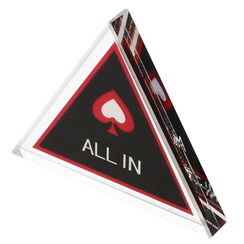 Totority Poker Button Dealer Button für Poker Party Festival Hochwertiges Spielzubehör Praktischer Chip mit Glatter Oberfläche und Feiner Verarbeitung für Unvergessliche Spielabende Totority Poker Button Dealer Button für Poker Party Festival Hochwertiges Spielzubehör Praktischer Chip mit Glatter Oberfläche und Feiner Verarbeitung für Unvergessliche Spielabende von Totority