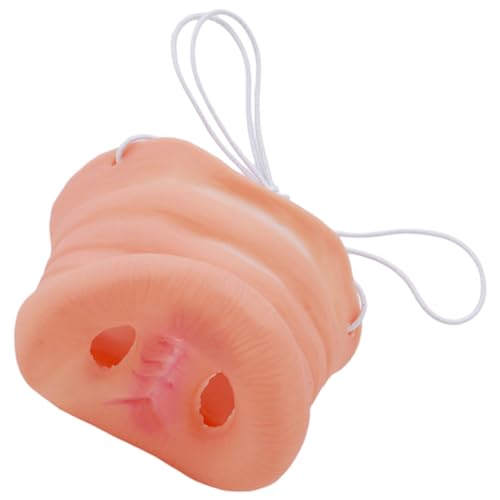 Totority Schweinenasen Requisite für Halloween Lustiges Kostümzubehör für Mottopartys Cosplay und Bühnenauftritte Realistische Hautfarbene Schweinenase für Kreative Verkleidungen Totority Schweinenasen Requisite für Halloween Lustiges Kostümzubehör für Mottopartys Cosplay und Bühnenauftritte Realistische Hautfarbene Schweinenase für Kreative Verkleidungen von Totority