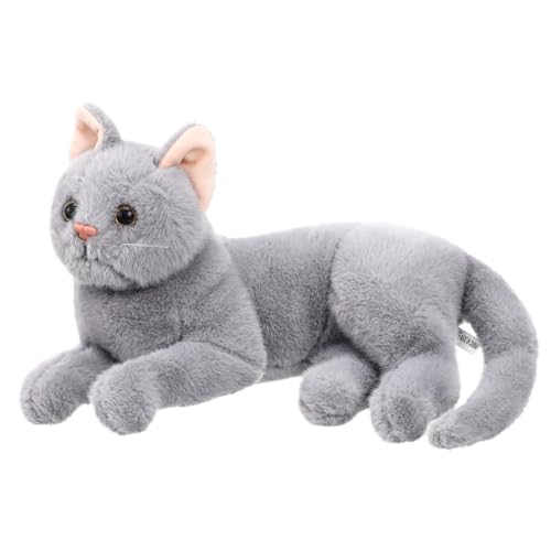 Totority Simulation Katzenplüschspielzeug für Karton Dekorationspuppe für Zuhause Süßes Design mit Hochwertiger Verarbeitung und Angenehmem Griff für Kinderzimmer und Wohnräume von Totority