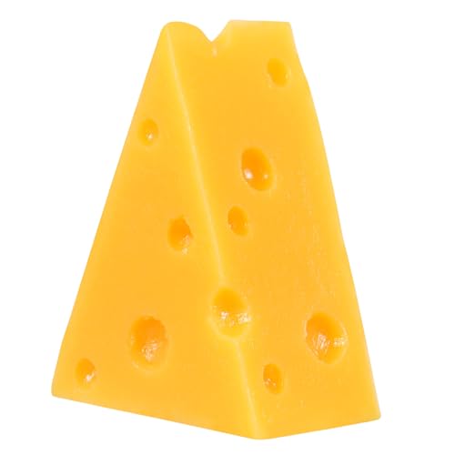 Totority Simuliertes Dreieck Käse Modell für Deko und Fotografie Nachbildung von Käsekuchen für Spiel Unterricht und Kreative Anlässe Totority Simuliertes Dreieck Käse Modell für Deko und Fotografie Nachbildung von Käsekuchen für Spiel Unterricht und Kreative Anlässe von Totority