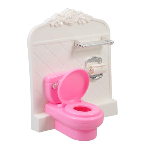 Totority Toilettenmodell für Puppenhauszubehör Stabil und Farbenfroh für Kreative Dekoration aus Gefertigt Leicht und Tragbar für Realistisches Totority Toilettenmodell für Puppenhauszubehör Stabil und Farbenfroh für Kreative Dekoration aus Gefertigt Leicht und Tragbar für Realistisches von Totority