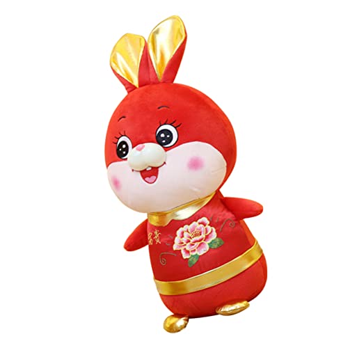 Totority Zodiac Bunny Doll Niedlicher Hase Plüschspielzeug für Großes Kissen Perfektes Kuscheltier für Partys Dekoration Maskottchen für Jahr des Hasen Totority Zodiac Bunny Doll Niedlicher Hase Plüschspielzeug für Großes Kissen Perfektes Kuscheltier für Partys Dekoration Maskottchen für Jahr des Hasen von Totority