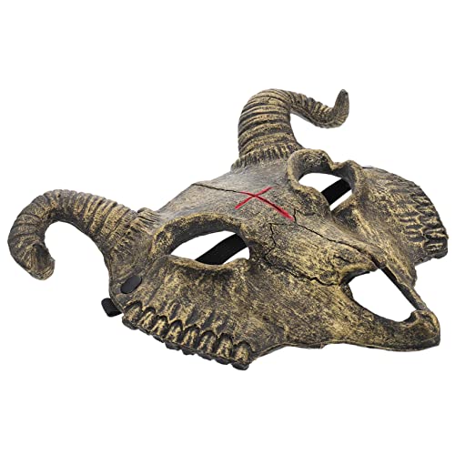 Ziegen Maske Halloween-ziegenmaske Ochsenhörner-masken Einzigartige Maske Party-performance-maske Halloween-maskenstütze Hirschschädelmaske -halbmaske Kleidung Tier Pu 3d Ziegen Maske Halloween-ziegenmaske Ochsenhörner-masken Einzigartige Maske Party-performance-maske Halloween-maskenstütze Hirschschädelmaske -halbmaske Kleidung Tier Pu 3d von Totority