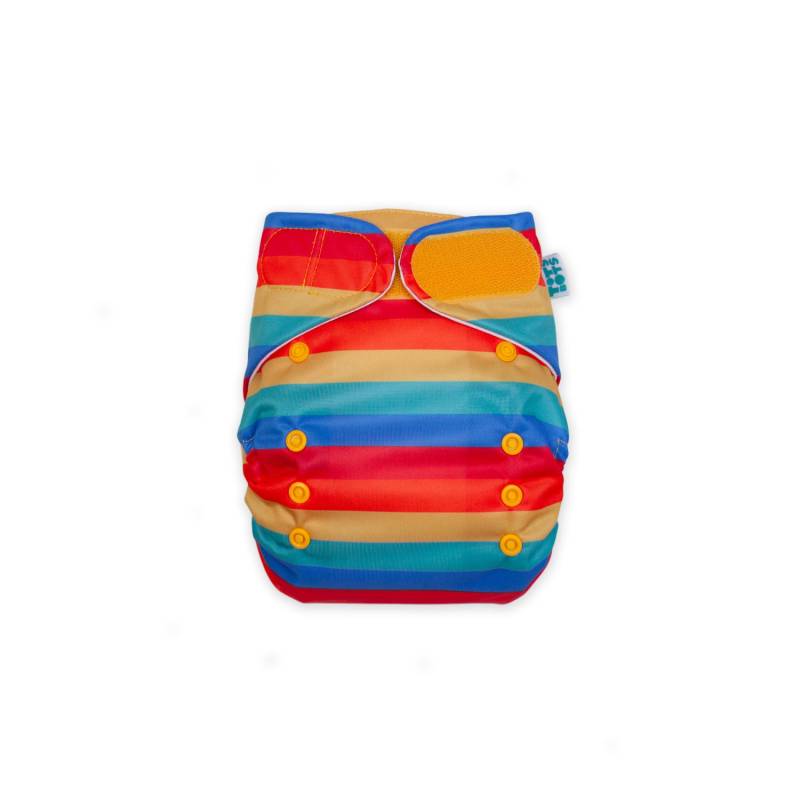 TotsBots H.E.R.O Stoffwindel - Rainbow Stripe von TotsBots