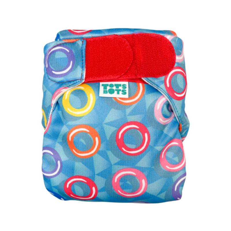 TotsBots SwimTot Schwimmwindel - M (4-8 kg) Schwimmreifen (Wubbawing) von TotsBots