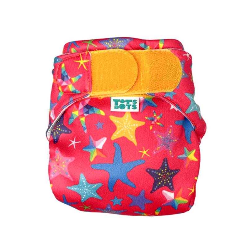 TotsBots SwimTot Schwimmwindel - M (4-8 kg) Seesterne (little Star) von TotsBots
