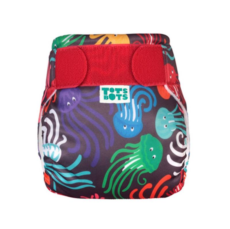 TotsBots SwimTot Schwimmwindel - Quallen (Float) L (7-15 kg) von TotsBots