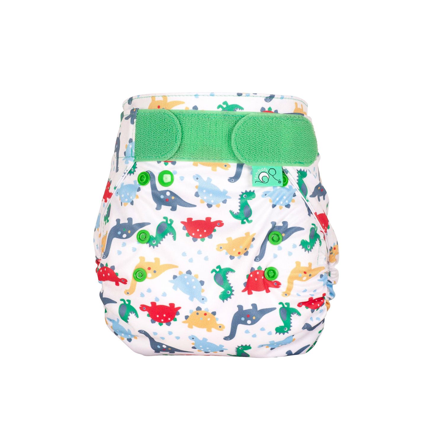 TotsBots Wrap Überhose - Neugeborene (3-8 kg) Dino March von TotsBots