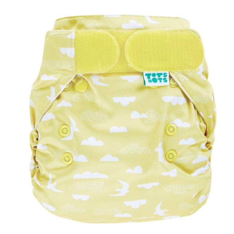 TotsBots Wrap Überhose - One Size (5-16 kg) Above the Clouds von TotsBots