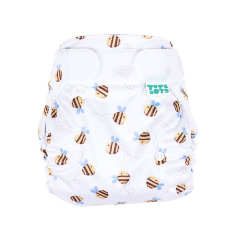 TotsBots Wrap Überhose - One Size (5-16 kg) Buzzy Bee von TotsBots