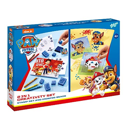 TM Essentials 721012 Paw Patrol Bügelperlen, Mehrfarbig von Totum