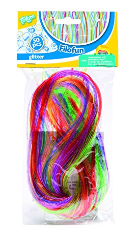 Totum 090293 Kreatives Set – Filofun 50 Fäden, Glitzer, 80 cm, kreiert Deine Scoubidous, Multicolore Totum 090293 Kreatives Set – Filofun 50 Fäden, Glitzer, 80 cm, kreiert Deine Scoubidous, Multicolore von Totum