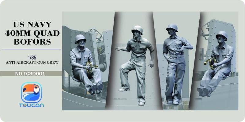 Anit-Aircraft Gun Crew Anit-Aircraft Gun Crew von Toucan Model