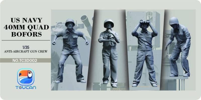 Anit-Aircraft Gun Crew Anit-Aircraft Gun Crew von Toucan Model