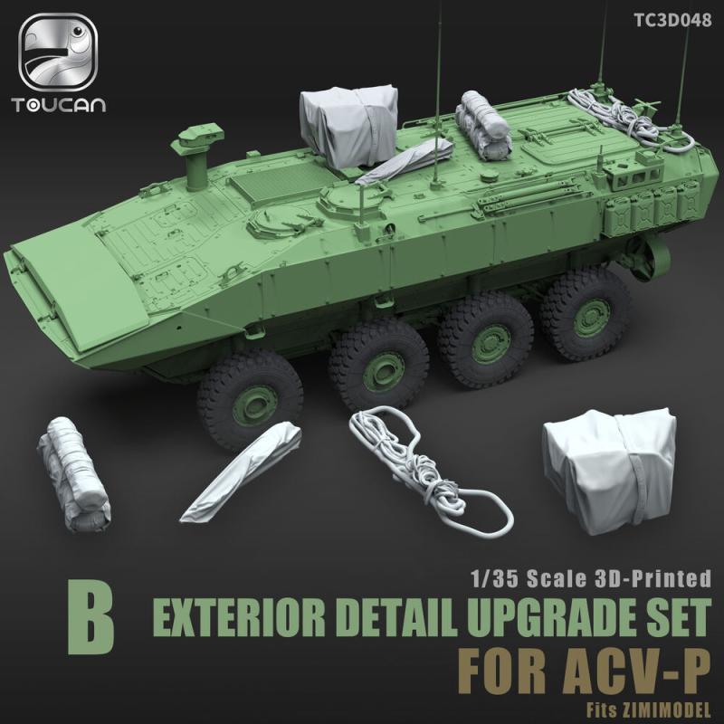Exterior Detail Upgrade Set B for ACV-P Exterior Detail Upgrade Set B for ACV-P von Toucan Model