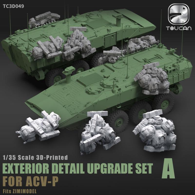 Exterior Detail Upgrade Set B for ACV-P Exterior Detail Upgrade Set B for ACV-P von Toucan Model