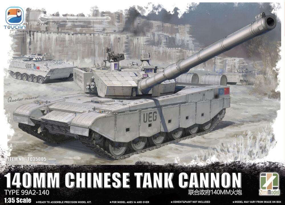 ZTZ-99A MBT (140mm Chinese Tank Cannon UEG) von Toucan Model
