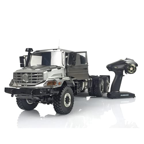 TOUCAN RC HOBBY JDM 1/14 Metall 6 * 6 Off-Road Zetros Traktor Truck Differentialachse Metall Chassis von TOUCAN RC HOBBY