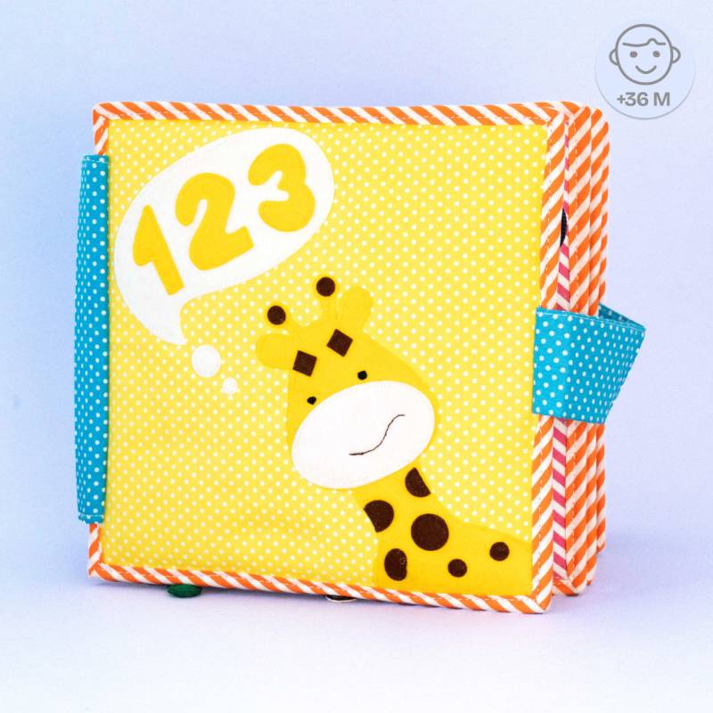 1,2,3 – 10 Seiten Premium - Quiet Book von Touch of India