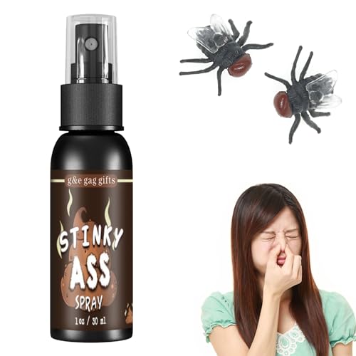 Furz-Spray,Stinky Liquid Fart,Fart Prank Spray,Potent Ass Spray,Schrecklicher Geruch Spray,Fart Spray,Stinkvergnügten Gag-Geschenke,Geeignet für Festivals um Familie und Freunde zu Necken,30ml von Toulifly