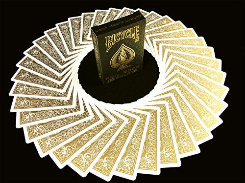 Bicycle METALLUXE Gold Limited Edition Cards by JOKARTE Collectors Spielkarten Golden Luxe Bicycle METALLUXE Gold Limited Edition Cards by JOKARTE Collectors Spielkarten Golden Luxe von Tour de magie