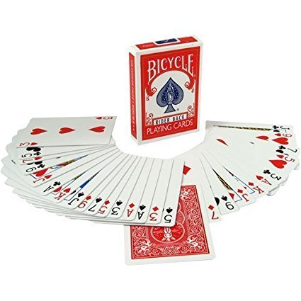 Blue Bicycle Invisible Deck by Rock Ridge Magic TOY (English Manual) von Tour de magie