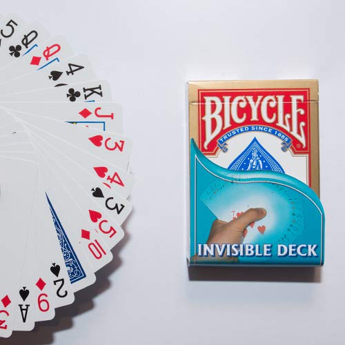 Invisible Deck Bicycle - red by U.S. Playing Card Company Invisible Deck Bicycle - red by U.S. Playing Card Company von Tour de magie