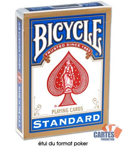 Set mit 54 Karten Magie Fahrrad: Double Back Rot / Blau-Format: Poker Set mit 54 Karten Magie Fahrrad: Double Back Rot / Blau-Format: Poker von Tour de magie