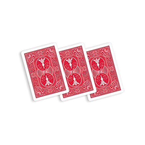 Spielkarten Svengali Deck (Bicycle Marke) Rot von Tour de magie