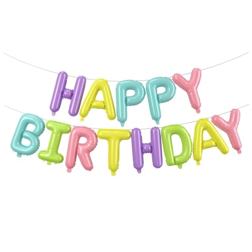 Tourima 16 Zoll Farbe Macarons Happy Birthday Girlande Ballon, Geburtstagsdeko Mädchen und Birthday Decorations für Geburtstag Party, Geburtstagsbanner, Girlande Geburtstag, Happy Birthday Deko Tourima 16 Zoll Farbe Macarons Happy Birthday Girlande Ballon, Geburtstagsdeko Mädchen und Birthday Decorations für Geburtstag Party, Geburtstagsbanner, Girlande Geburtstag, Happy Birthday Deko von Tourima