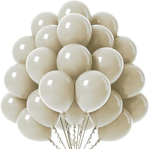 Tourima 20 Stück 10 Zoll Macarons Beige Ballons Set, Luftballons Beige für Hochzeitsdeko Ballon Girlande Geburtstagsdeko Beige, Beige Luftballons Hochzeit, Helium Balloon Gas, Luftballon Girlande Tourima 20 Stück 10 Zoll Macarons Beige Ballons Set, Luftballons Beige für Hochzeitsdeko Ballon Girlande Geburtstagsdeko Beige, Beige Luftballons Hochzeit, Helium Balloon Gas, Luftballon Girlande von Tourima