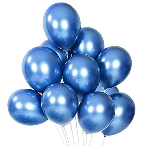 Tourima 20 Stück 10 Zoll Metall Luftballons Blau Set, Blaue Luftballons für Luftballons Geburtstag Blau Hochzeit Verlobung Babyparty Dekoration Jugendweihe Deko Türkis, Blaue Ballons Tourima 20 Stück 10 Zoll Metall Luftballons Blau Set, Blaue Luftballons für Luftballons Geburtstag Blau Hochzeit Verlobung Babyparty Dekoration Jugendweihe Deko Türkis, Blaue Ballons von Tourima