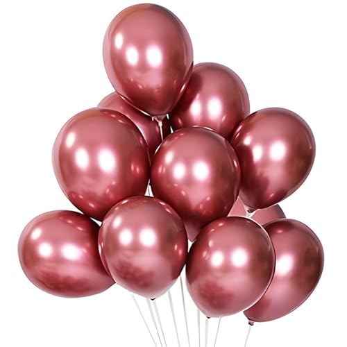 Tourima 20 Stück 10 Zoll Metall Luftballons Rot Set, Rote Luftballons für Geburtstagsdeko Rot Luftballons Hochzeit Verlobung Babyparty Dekoration Jugendweihe Deko, Rote Ballons, Ballongirlande Tourima 20 Stück 10 Zoll Metall Luftballons Rot Set, Rote Luftballons für Geburtstagsdeko Rot Luftballons Hochzeit Verlobung Babyparty Dekoration Jugendweihe Deko, Rote Ballons, Ballongirlande von Tourima