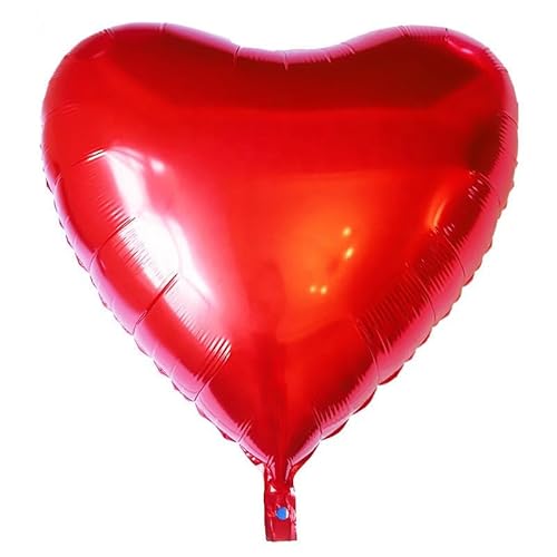 Tourima XXL Herz Folienballon Rot Helium Luftballon für Romantische Atmosphäre, Heiratsantrag, Valentinstag Deko und Hochzeit 75 cm Herz Luftballon Mit Helium Füllen Tourima XXL Herz Folienballon Rot Helium Luftballon für Romantische Atmosphäre, Heiratsantrag, Valentinstag Deko und Hochzeit 75 cm Herz Luftballon Mit Helium Füllen von Tourima