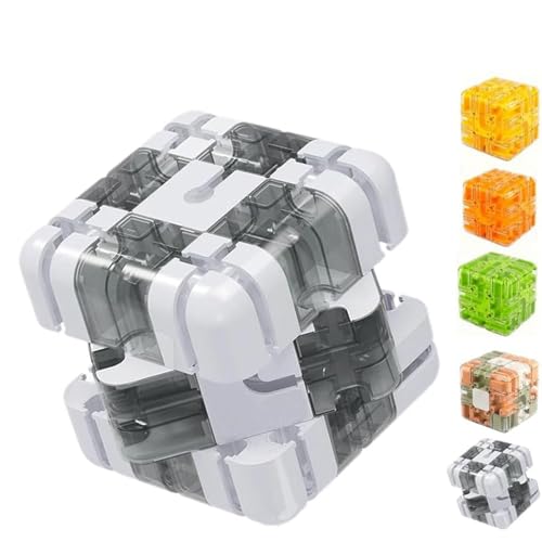 Großes Labyrinth 3D-Puzzle Labyrinth Würfel,Spannendes Denkspiel,Stressabbau,Kultivieren Sie logisches Denken,Pädagogisches Fokusspiel-Geschenk für Erwachsene und Jugendliche (d5) von Tovast