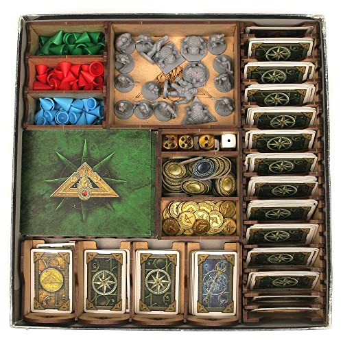 TowerRex Organizer für Talisman-Brettspiel und verlorene Reiche, Wald, Kamine, Deep Realms Erweiterungen, Aufbewahrungseinsatz, Zubehör-Upgrade, 6-8 Erweiterungen Kapazität TowerRex Organizer für Talisman-Brettspiel und verlorene Reiche, Wald, Kamine, Deep Realms Erweiterungen, Aufbewahrungseinsatz, Zubehör-Upgrade, 6-8 Erweiterungen Kapazität von TowerRex