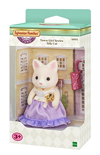 Sylvanian Families - 6003 - Seidenkatze: Lulu Seidenthal, Bunt, Norme von SYLVANIAN FAMILIES