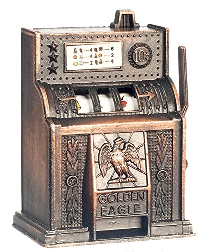 Puppenhaus Miniatur Pub bar Shop Arcade Zubehör Altmodische Slot Machine von Town Square Miniatures