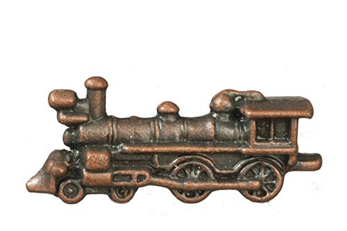 Town Square Miniatures Puppenhaus Bronze Jungen Spielzeug Zug Miniatur Lokomotive Kinderzimmer Laden Zubehör Town Square Miniatures Puppenhaus Bronze Jungen Spielzeug Zug Miniatur Lokomotive Kinderzimmer Laden Zubehör von Melody Jane