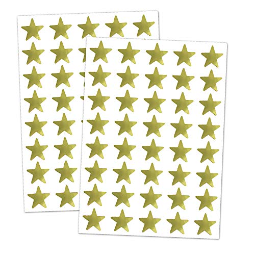 TownStix 1000 Stück, Sticker Sterne Aufkleber Gold Glitzer- 15mm TownStix 1000 Stück, Sticker Sterne Aufkleber Gold Glitzer- 15mm von TownStix
