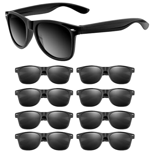 TownTop 8 Stück Sonnenbrillen Set – Retro Vintage Sonnenbrillen im Set, Sonnenbrille Schwarz, Polarisiert, Günstig & Stilvoll für Frauen & Männer TownTop 8 Stück Sonnenbrillen Set – Retro Vintage Sonnenbrillen im Set, Sonnenbrille Schwarz, Polarisiert, Günstig & Stilvoll für Frauen & Männer von TownTop
