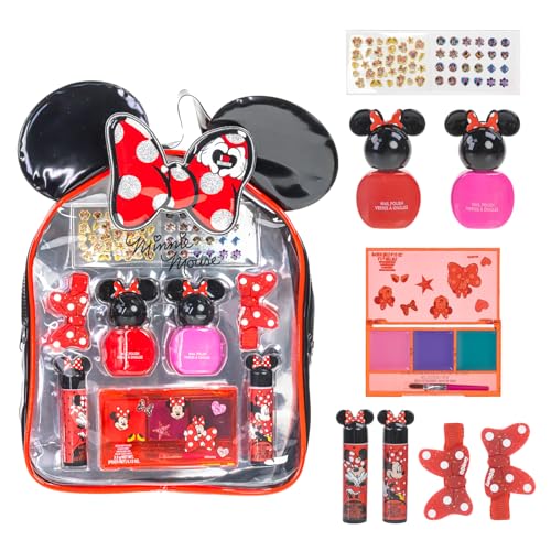 Disney Minnie Mouse - Townley Mädchen Kosmetik Make-up Geschenktüte Set beinhaltet Lipgloss, Nagellack & Haarschmuck für Kinder Mädchen ab 3 Jahren Disney Minnie Mouse - Townley Mädchen Kosmetik Make-up Geschenktüte Set beinhaltet Lipgloss, Nagellack & Haarschmuck für Kinder Mädchen ab 3 Jahren von Townley Girl