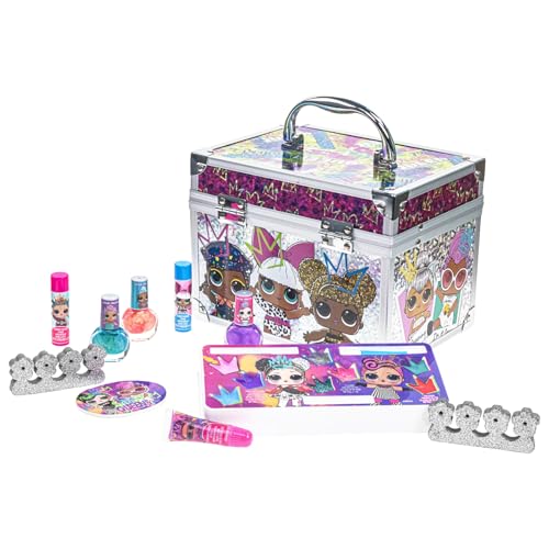 L.O.L Surprise! Kinderschminke Set | Mädchen Make-up Set mit Lipgloss, Nagellack und mehr | Geburtstagsgeschenk für Kinder ab 3 Jahren von Townley Girl L.O.L Surprise! Kinderschminke Set | Mädchen Make-up Set mit Lipgloss, Nagellack und mehr | Geburtstagsgeschenk für Kinder ab 3 Jahren von Townley Girl von Townley Girl