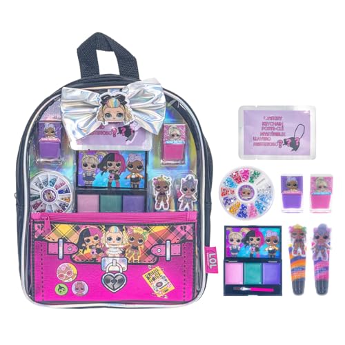 Townley Girl L.O.L Surprise! Kinderschminke Set | Mädchen Make-up Set mit Lipgloss, Nagellack und mehr | Geburtstagsgeschenk für Kinder ab 3 Jahren von Townley Girl