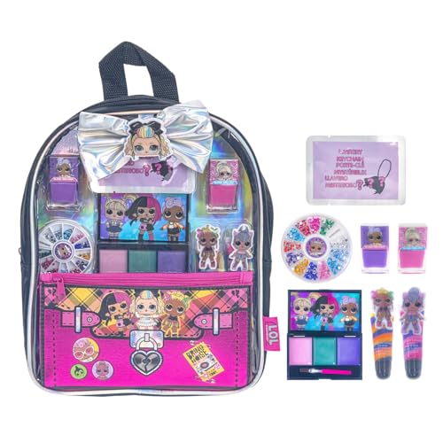 Townley Girl L.O.L Surprise! Kinderschminke Set | Mädchen Make-up Set mit Lipgloss, Nagellack und mehr | Geburtstagsgeschenk für Kinder ab 3 Jahren von Townley Girl