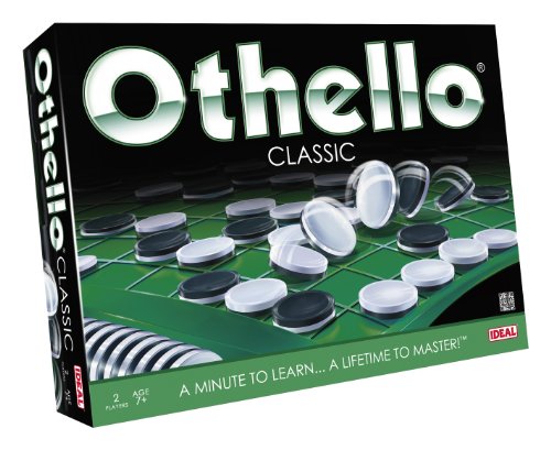 John Adams IDEAL, Othello Classic Game: A Minute to Learn… a Lifetime to Master!, Family Strategy Game, for 2 Players, Ages 7+ von IDEAL